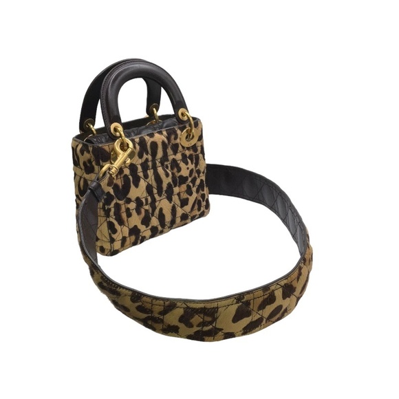 Christian Dior Dior Mini Leopard Handbag - Picture 2 of 12